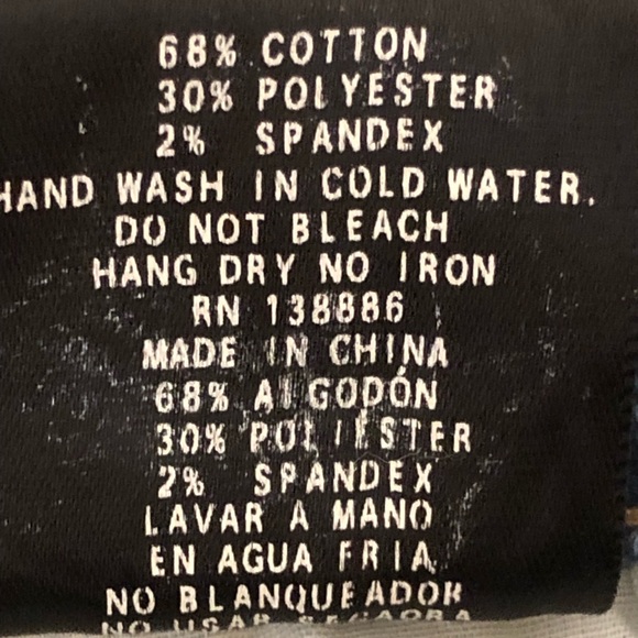 Project eighteen high rise frayed short size S - Picture 8 of 9